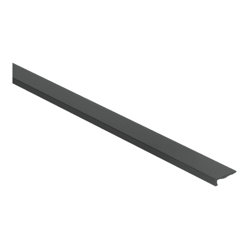 Hoeklijnprofiel 4mm tbv PVC zwart 2,5m