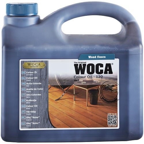 WOCA 120 Black 2,5 l