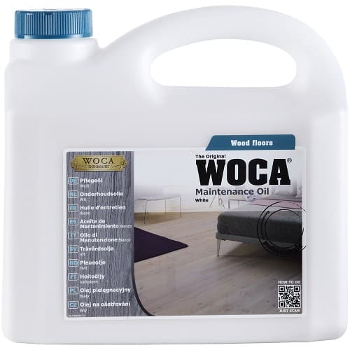 WOCA Onderhoudsolie wit 1 l