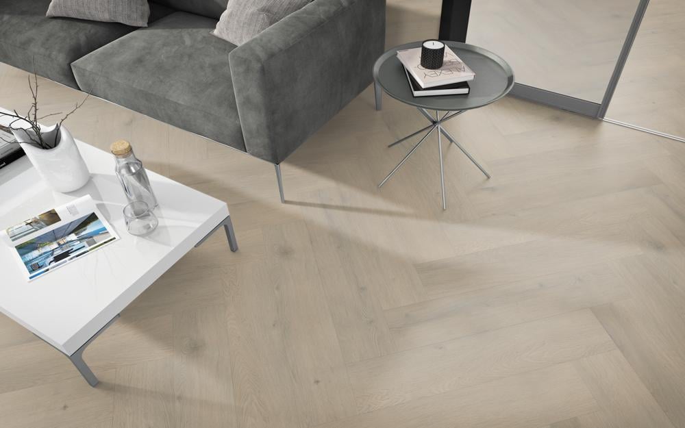 Attico visgraat XL 85 Rigid Click 750x150x7mm 0,55 (met geïntegreerde ondervloer 10DB) - sfeerfoto 1