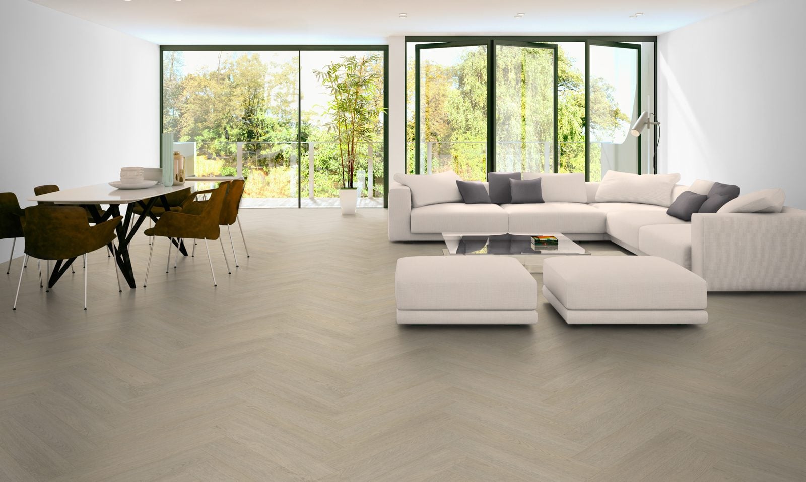 Terreno visgraat XL 62 Rigid Click 725x145x7mm 0,55 (met geïntegreerde ondervloer 10DB)