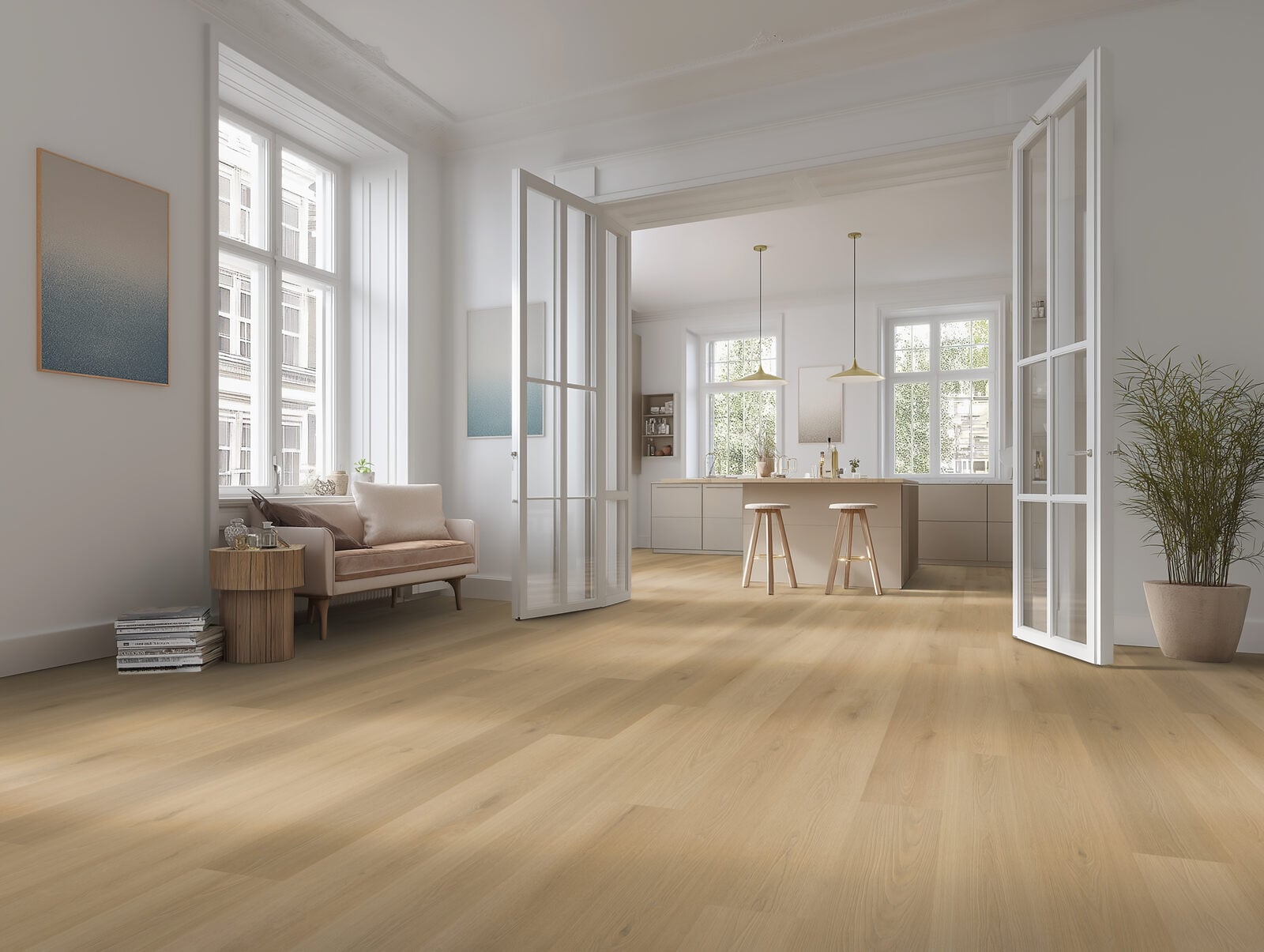 Borgo 300 Rigid Click 1524x228x7mm 0,55 (met geïntegreerde ondervloer 10DB)