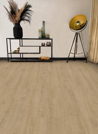 Oakland Lime klik PVC 1522x240x6mm 0,55 (met geïntegreerde ondervloer geen 10DB) - sfeerfoto 1