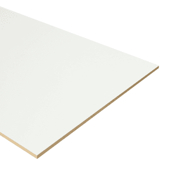 StairTech Reno dubbel stootbord 136cm Platina Wit