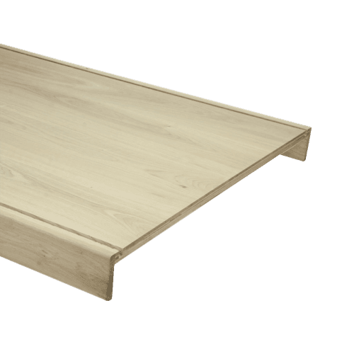 Trede rust. eik onb 138x57 (2x neus 6cm) met uitsp