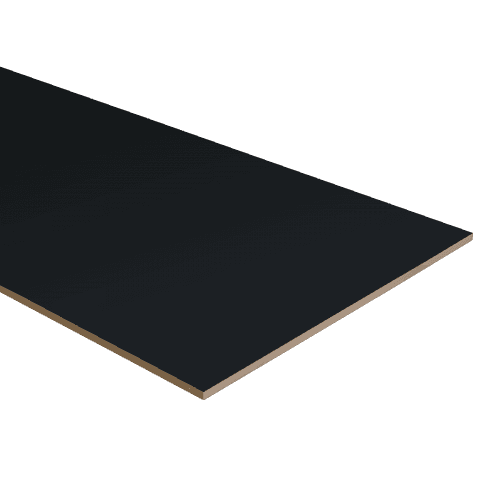 Dubbel stootbord folie 138 x 40 cm RAL9005/RAL7042