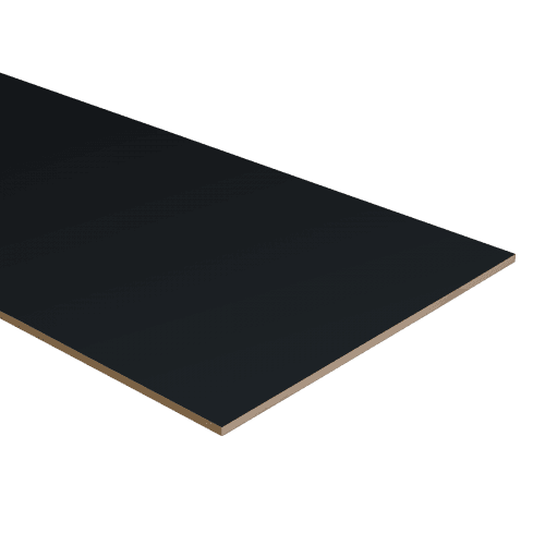 Dubbel stootbord folie 138 x 40 cm RAL9005/RAL7042