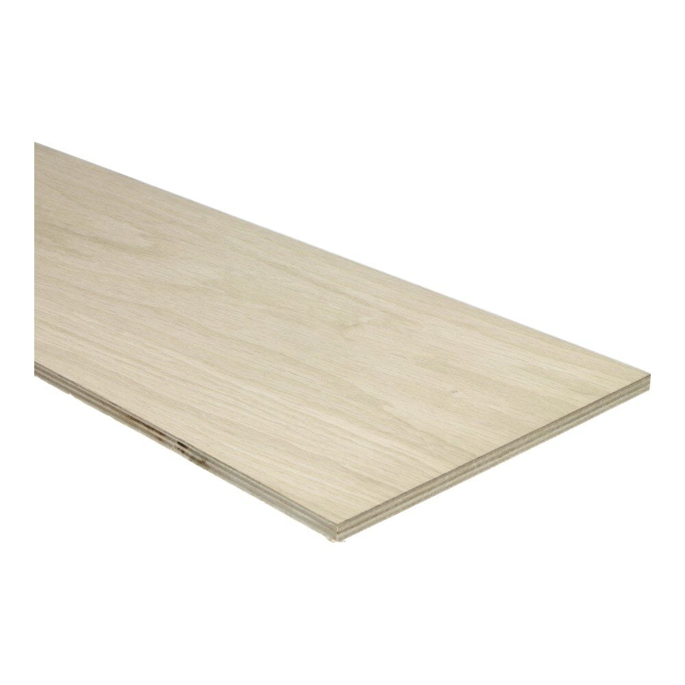 Stootbord natuur eiken/8 mm MP 92x18 cm