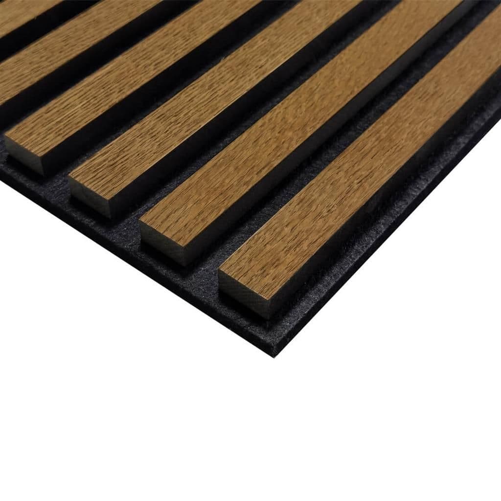 SilenceWall Lattenwand Geolied Eiken 2600x526x22mm