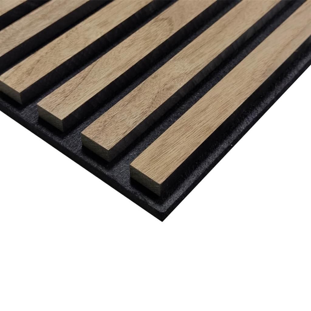 SilenceWall Lattenwand Walnoot 2600x526x22mm