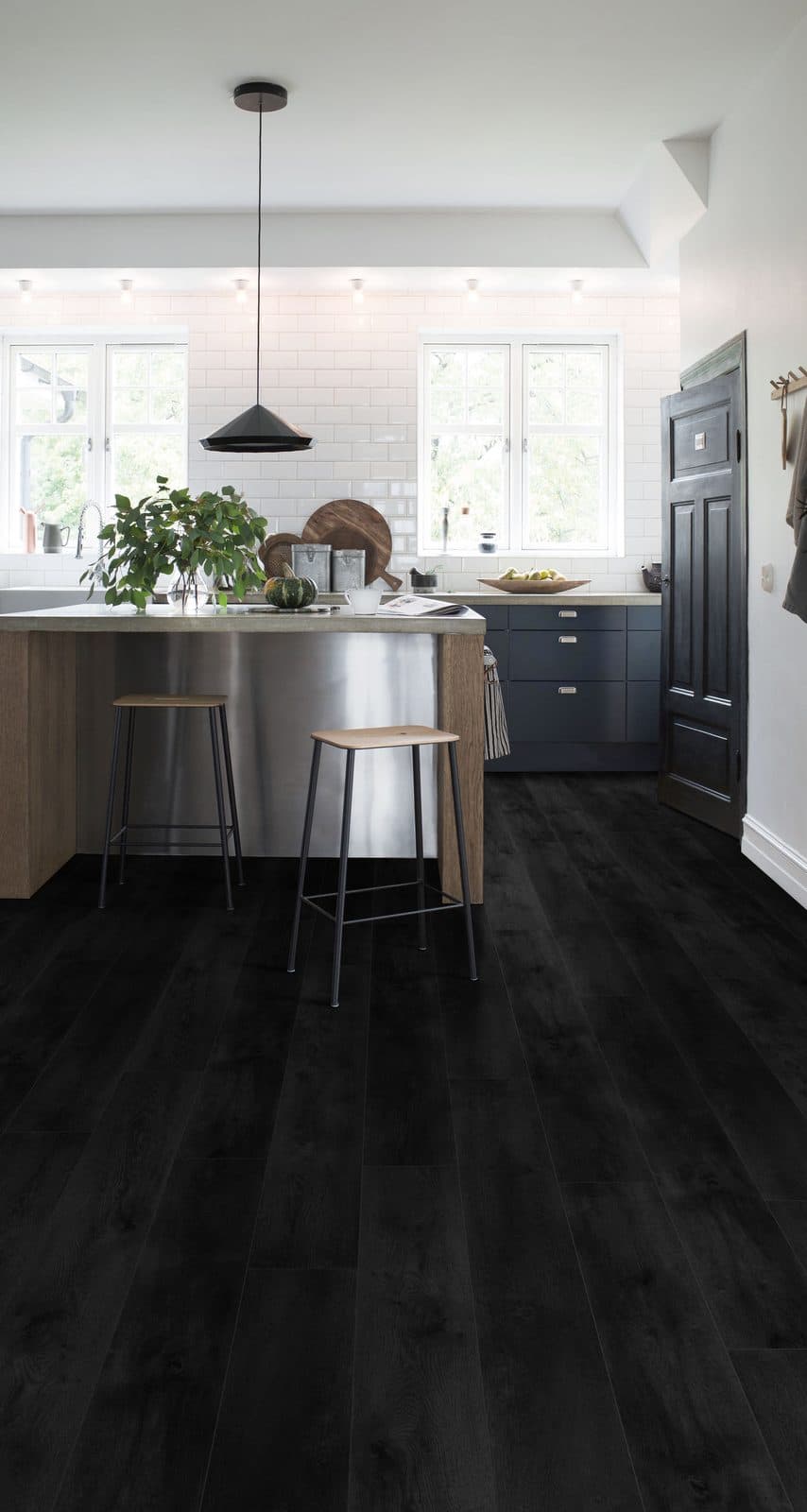 Stech Klik PVC Vonken 1532x225x5mm 0,55mm (met geïntegreerde ondervloer)
