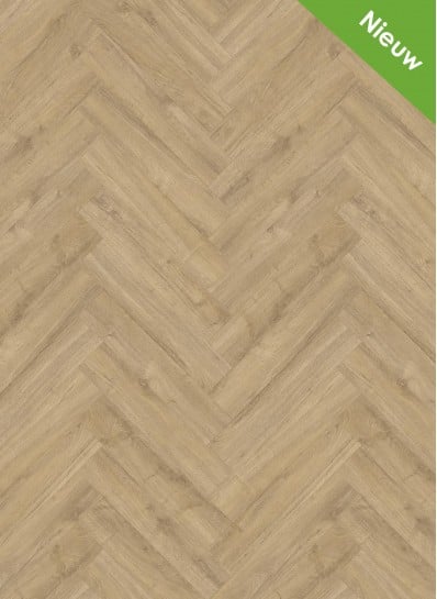 Superior Klik PVC 735x147x5mm 0,55 Visgraat Smoked Oak (met geïntegreerde ondervloer)