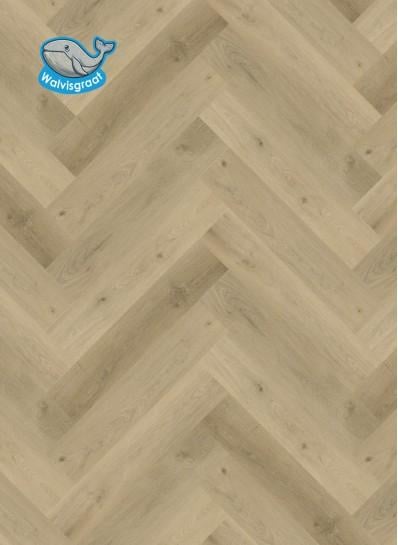 Stech Ultra walvisgraat klik PVC Smoked Light Oak 900x180x6mm 0,55 (met geïntegreerde ondervloer geen 10DB)