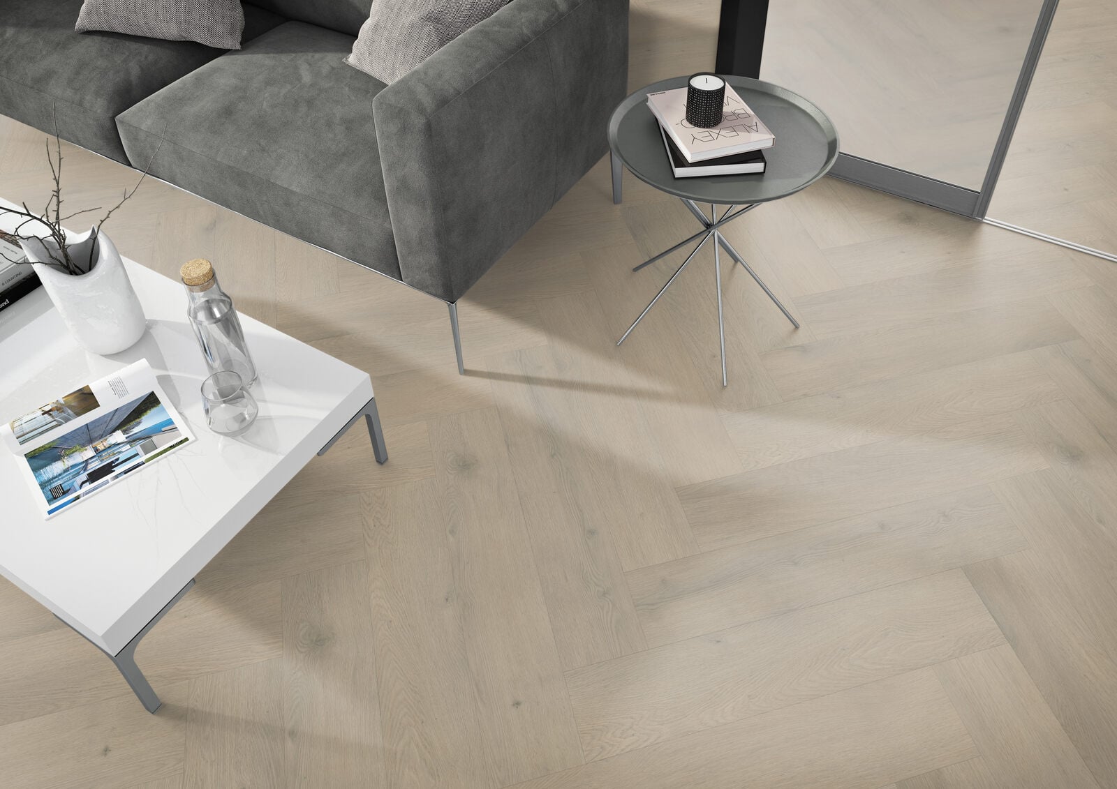 Dynamic Klik PVC Alberta Grove Oak Visgraat XL 750x150x7mm 0,55 (met geïntegreerde ondervloer 10DB)