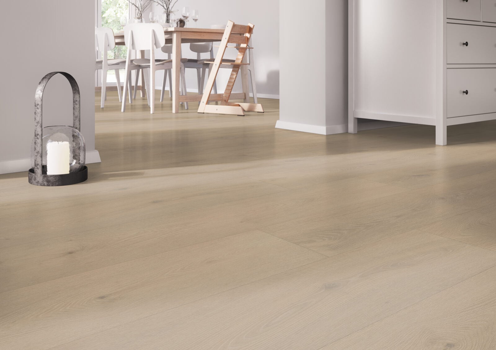 Dynamic Klik PVC Desert Oak 1511x229x7mm 0,55 (met geïntegreerde ondervloer 10DB)